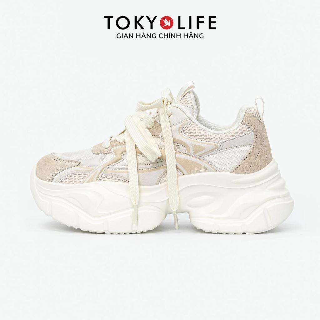 Giày Thể Thao Nữ TOKYOLIFE Đế Cao 6cm Êm Chân Thoáng Khí Trẻ Trung Dễ Phối 40005777
