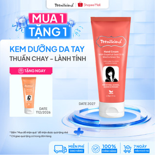 Kem Dưỡng Da Tay Teenilicious Hand Cream With Grapefruit Seed Oil & Matcha Green Tea Dưỡng Ẩm Da60G
