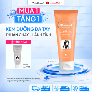 Kem Dưỡng Da Tay Teenilicious Hand Cream With Acai Berry Oil & Pomegranate Giúp Dưỡng Ẩm, Mềm Mịn Da 60g