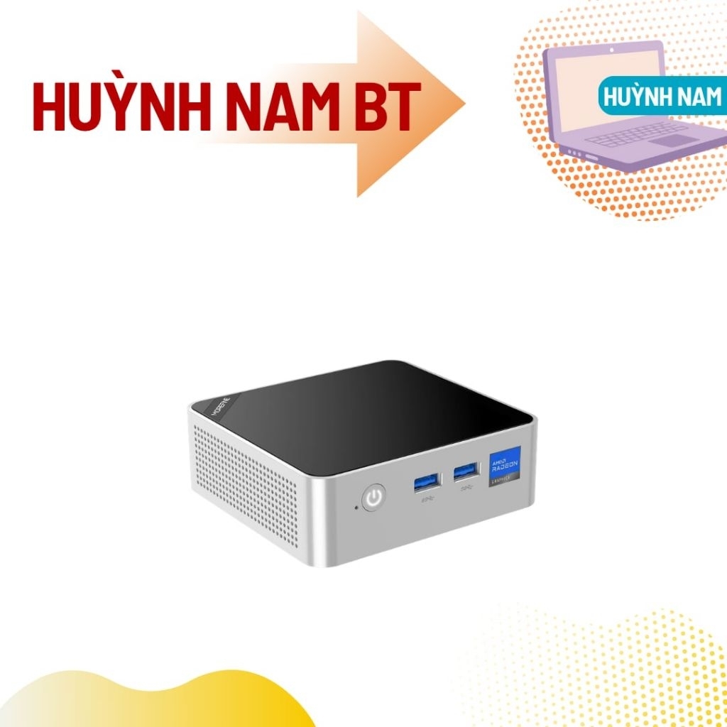 Mini PC Morefine M7 Ryzen 3 4300U Barebone New BH 12 Tháng.