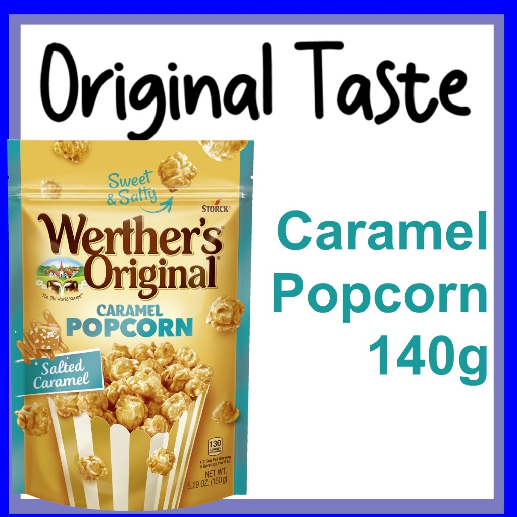 🍿✨ Werther's Original Popcorn Salted Caramel 140g