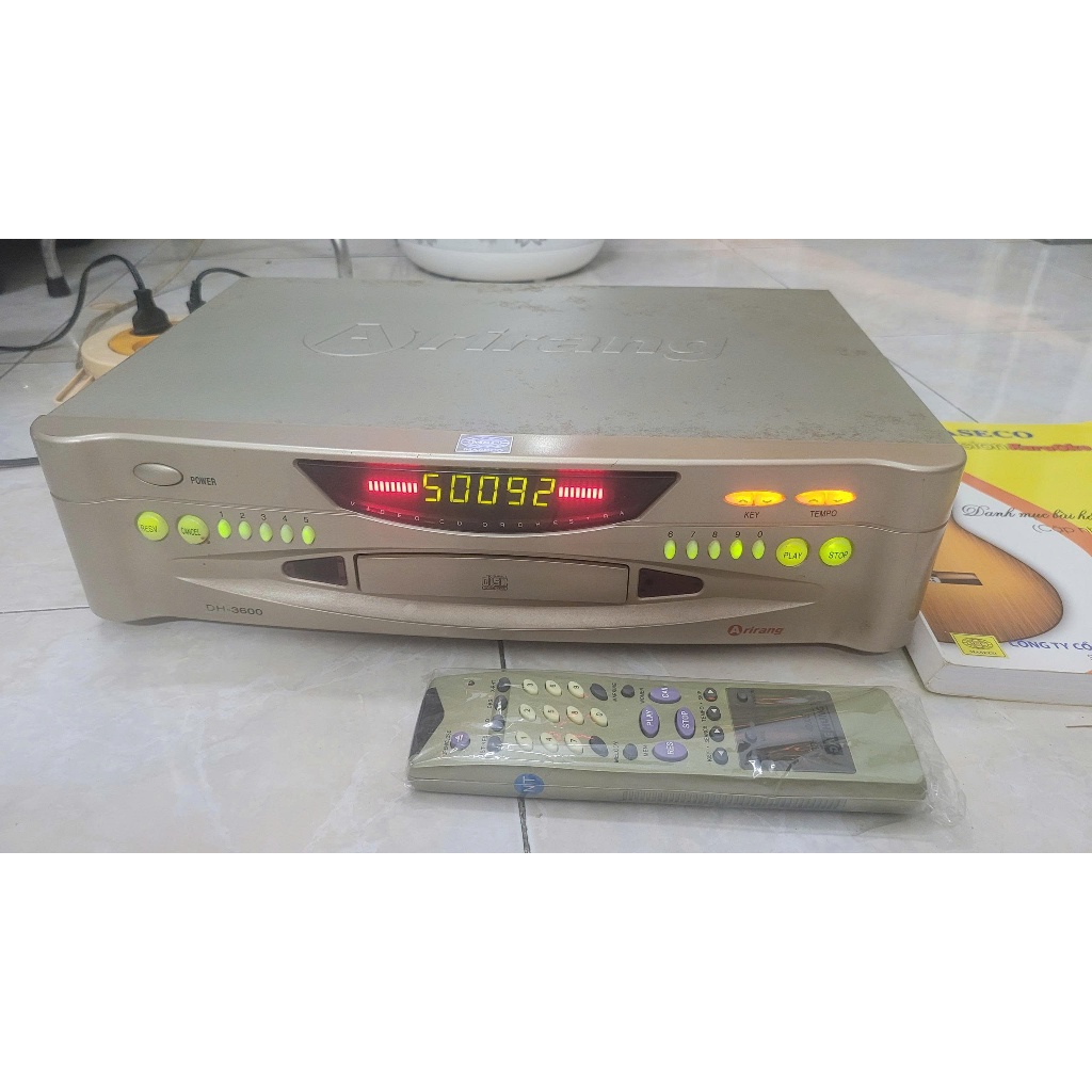 Đầu đĩa karaoke Arirang DH3600 (huyền thoại)