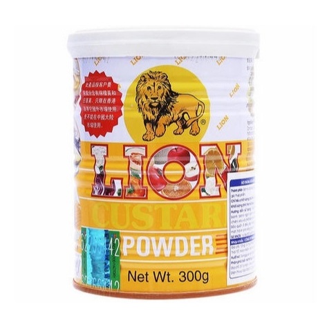 BỘT SƯ TỬ - BỘT TRỨNG SỮA - LION CUSTARD POWDER 300G