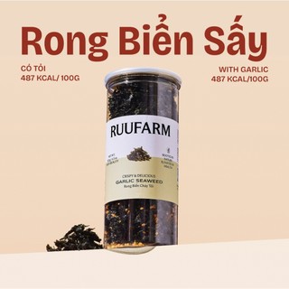 Rong biển cháy tỏi Ruufarm hộp 130g