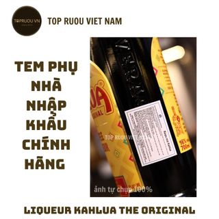 [Top Ruou] Rượu Mùi Cà Phê Kahlua Chính Hãng
