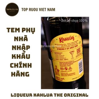 [Top Ruou] Rượu Mùi Cà Phê Kahlua Chính Hãng