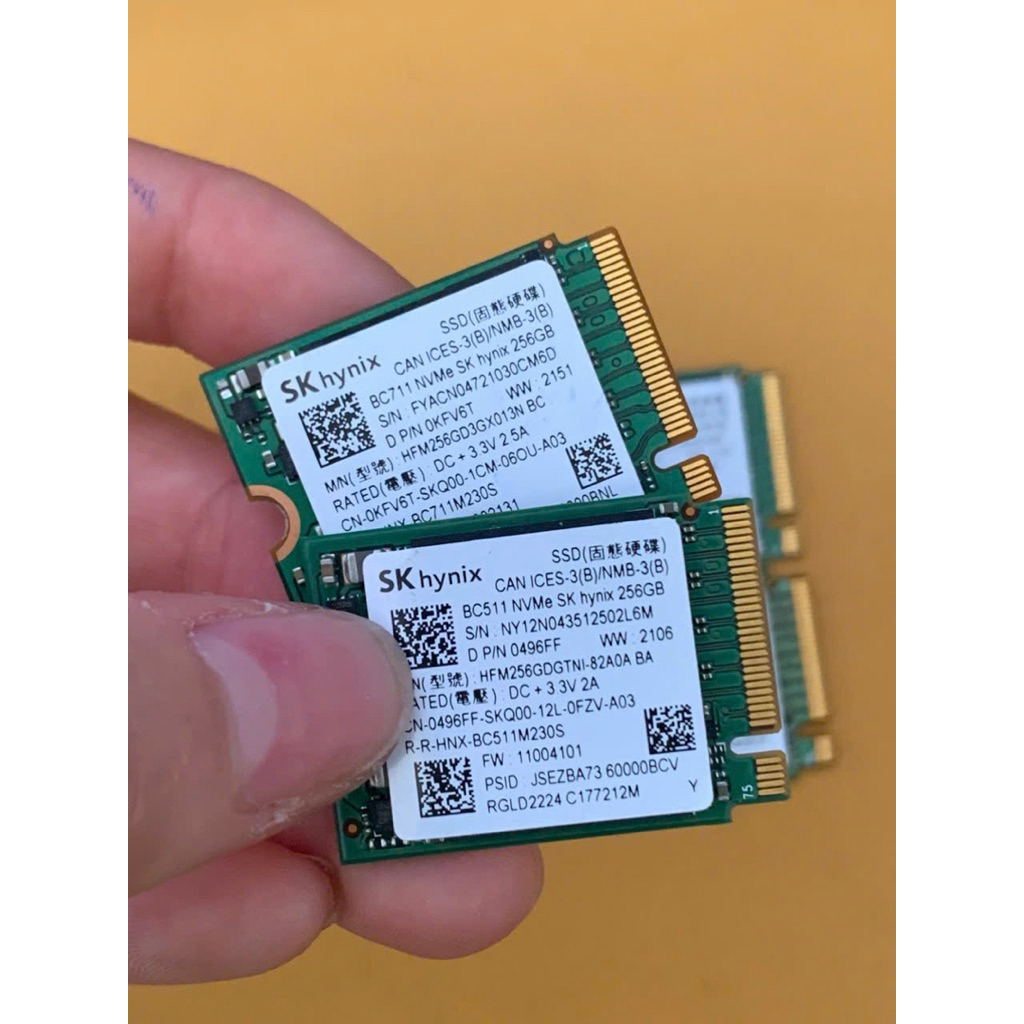 Ổ cứng NVME 512gb 256gb 2230 , tháo máy sức khoẻ Good. BH 12 tháng