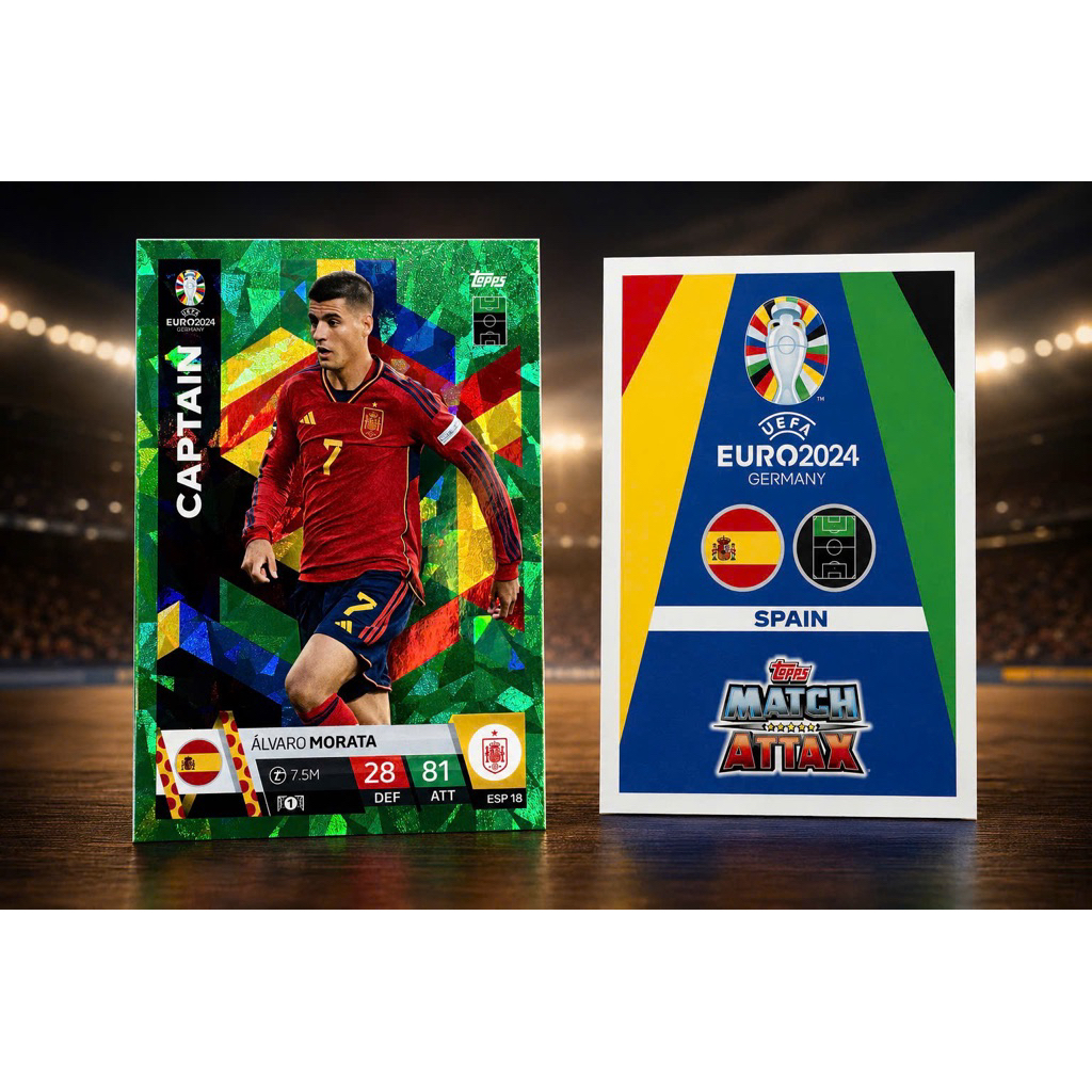 Trading Card Football Morata