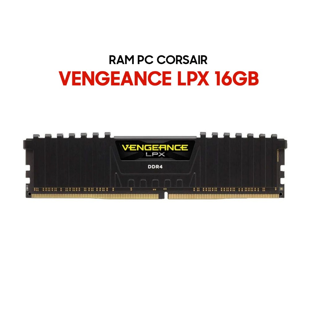 RAM DDR4 Corsair Vengeance LPX 16GB (1x16GB) 3200MHz CL16 CMK16GX4M1E3200C16 - Bảo hành 36 tháng