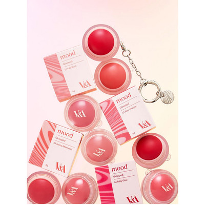 [VHL x V&A BEAUTY] Má Hồng Kiêm Son Dạng Balm Trong Veo, Căng Mọng Tự Nhiên V&A Beauty Mood Glow Pod 6g