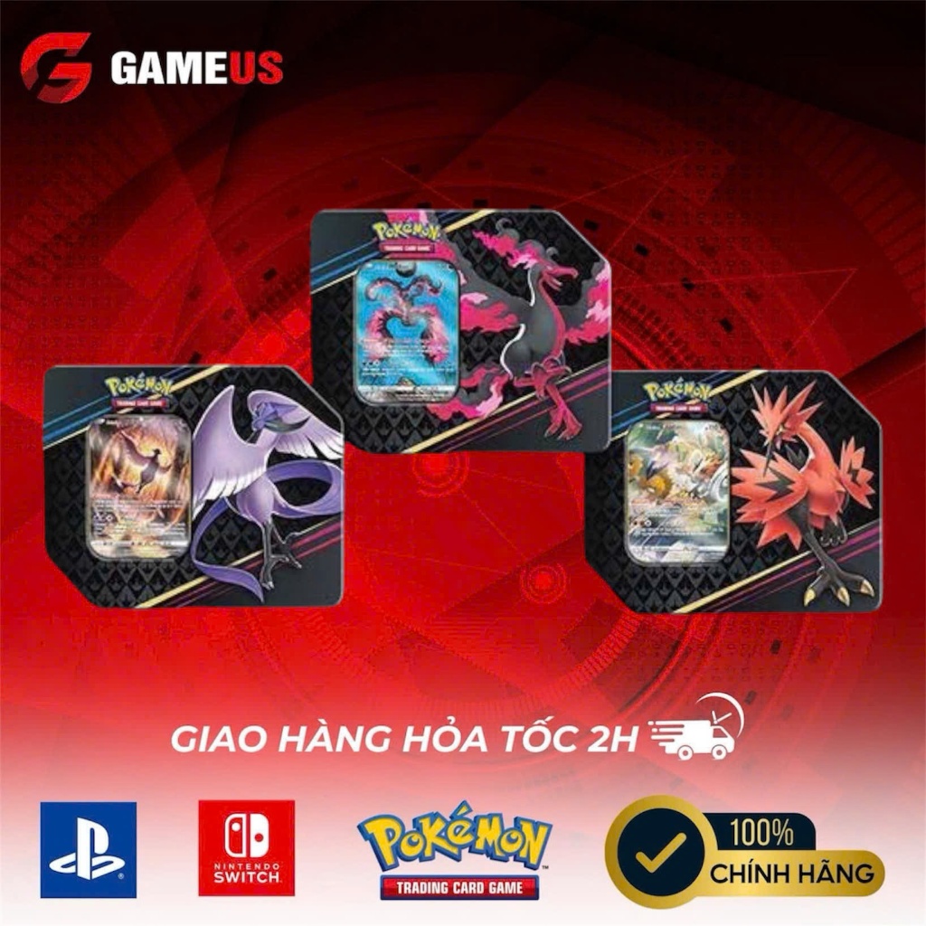 [Chính Hãng] Pokemon TCG : Crown Zenith Mini Tin