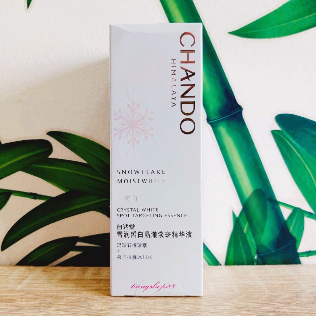Serum / Tinh chất làm mờ nám, đốm thâm và dưỡng trắng pha lê Chando 40ml