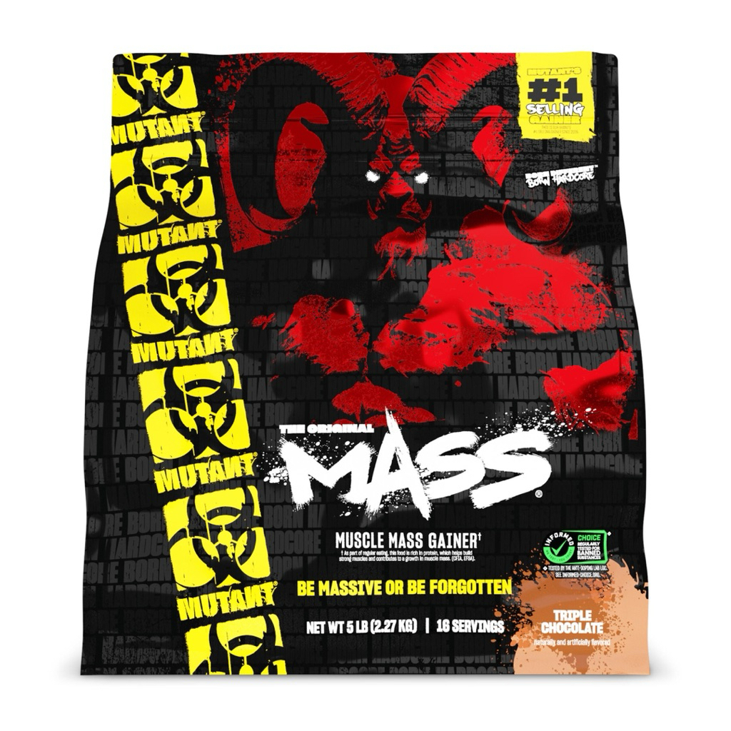 Mutant Mass Mutant 2.3kg Mass Gainer Bột Sữa Tăng Cơ Tăng Cân Cho Dân tập Gym