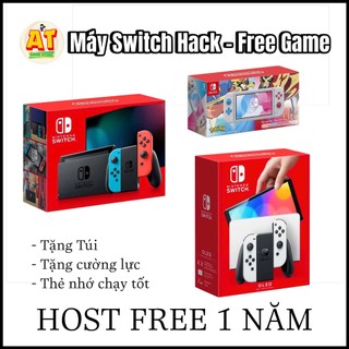 Máy Chơi Game Nintendo Switch Hắc Sẵn Nhiều Game ( Héc )