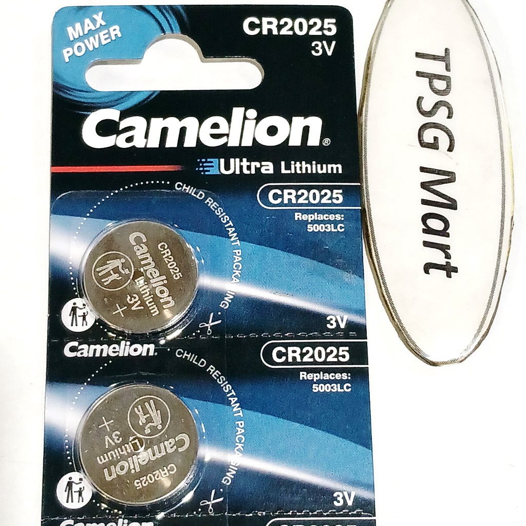Pin 3V CR2025, 2025, DL2025, ECR2025 - Pin Camelion chính hãng / Giá bán 2 Viên