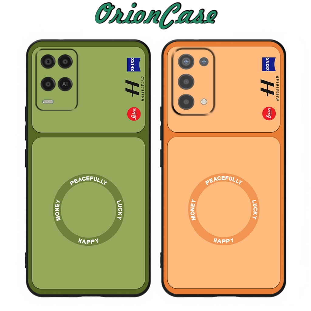 Ốp lưng Oppo A54 / Oppo A55 / Oppo A56 in hình họa tiết mặt lưng 2 màu basic, xu hướng hot trend