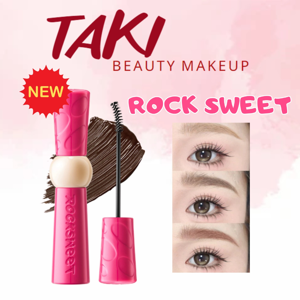 [ Mẫu Mới 2.0 ] Mascara Mày Chống Nước Eyebrow Tint Rock Sweet Stereoscopic Bền Màu 4.5g
