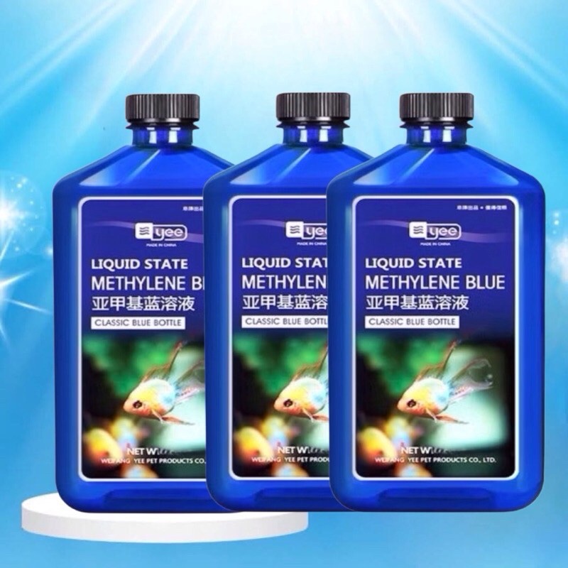 (235m)Xanh Methylene Blue  Xanh Methylene blue Các Bệnh Ngoài Da Như Nấm Trắng,Ký Sinh Trùng,Và Tắm 
