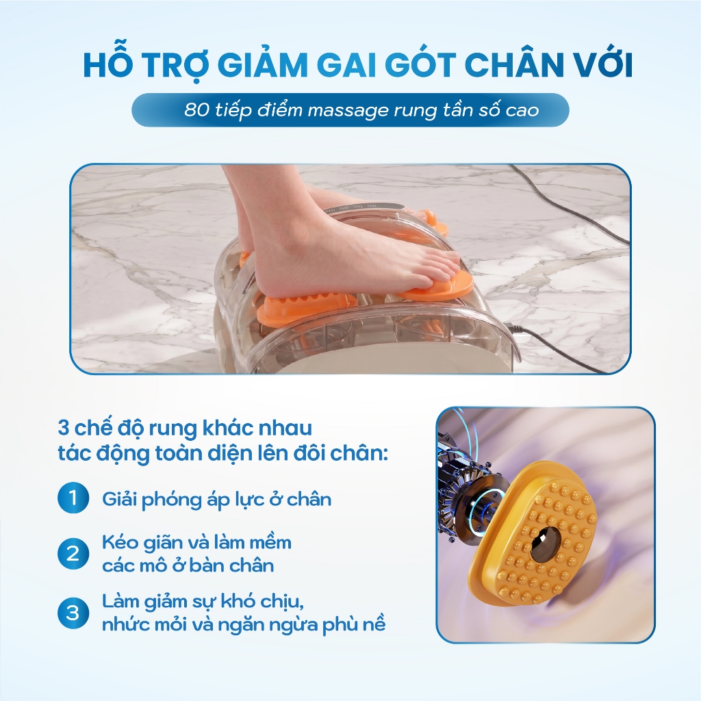 Máy Massage Bàn Chân BUMAS M15