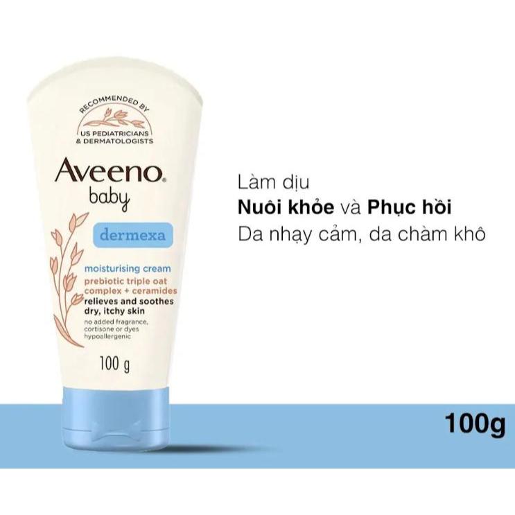 Kem dưỡng ẩm Aveeno Baby Dermexa Cream 100g