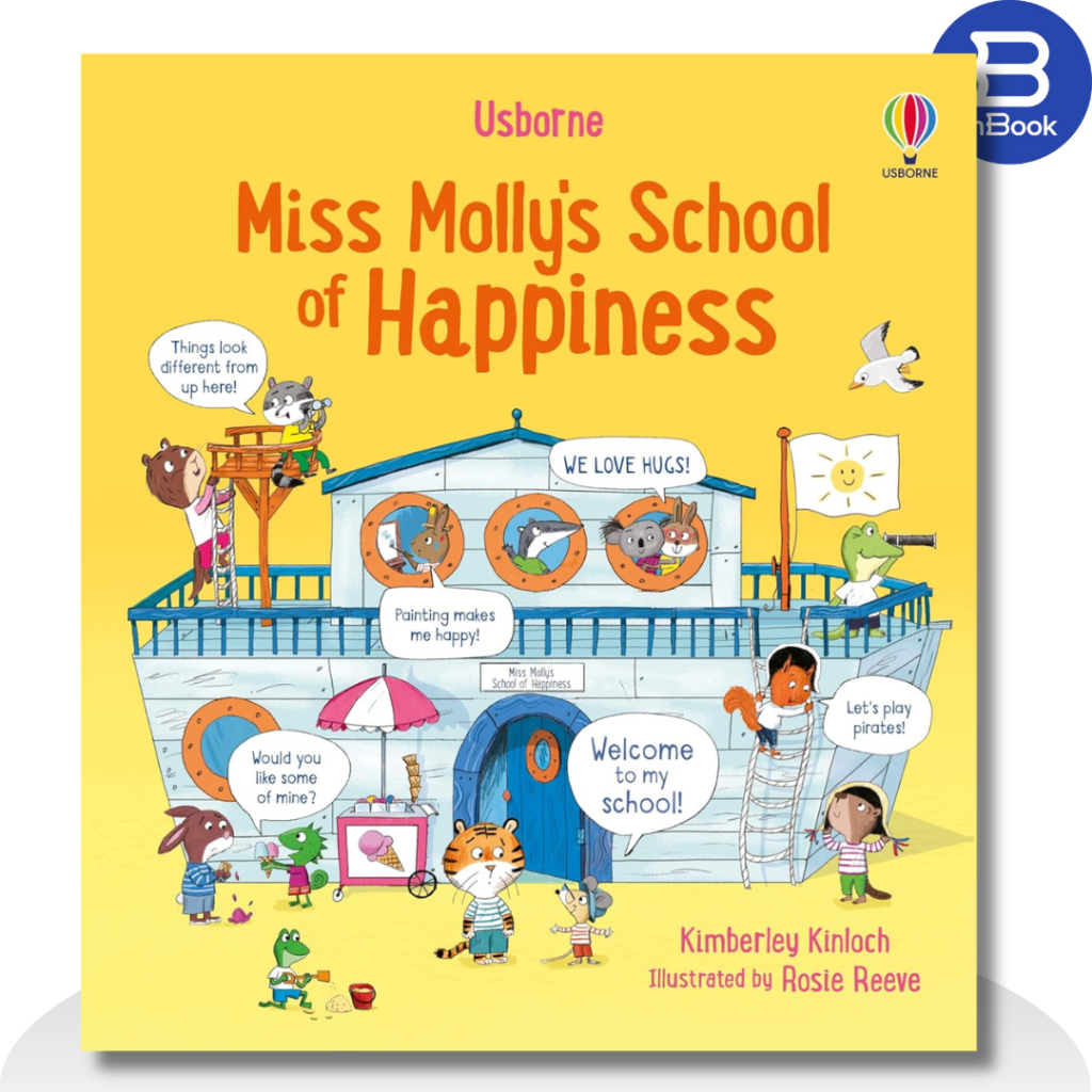 Sách thiếu nhi tiếng Anh - Miss Molly's School of Happiness (Trường học hạnh phúc của cô Molly)