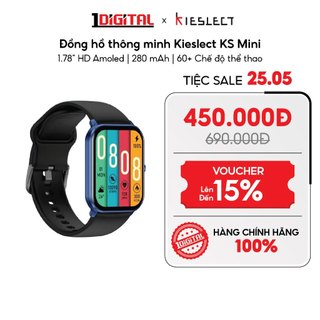Đồng hồ thông minh Kieslect KS Mini | 1.78" HD Amoled | 280mAh | 60+ Chế độ 