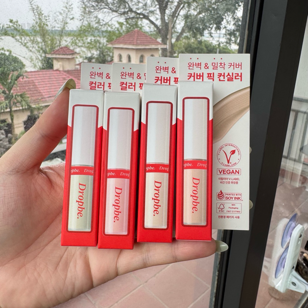 M90 - Kem triệt sắc/che khuyết điểm DROPBE by The Saem Cover Pick Concealer
