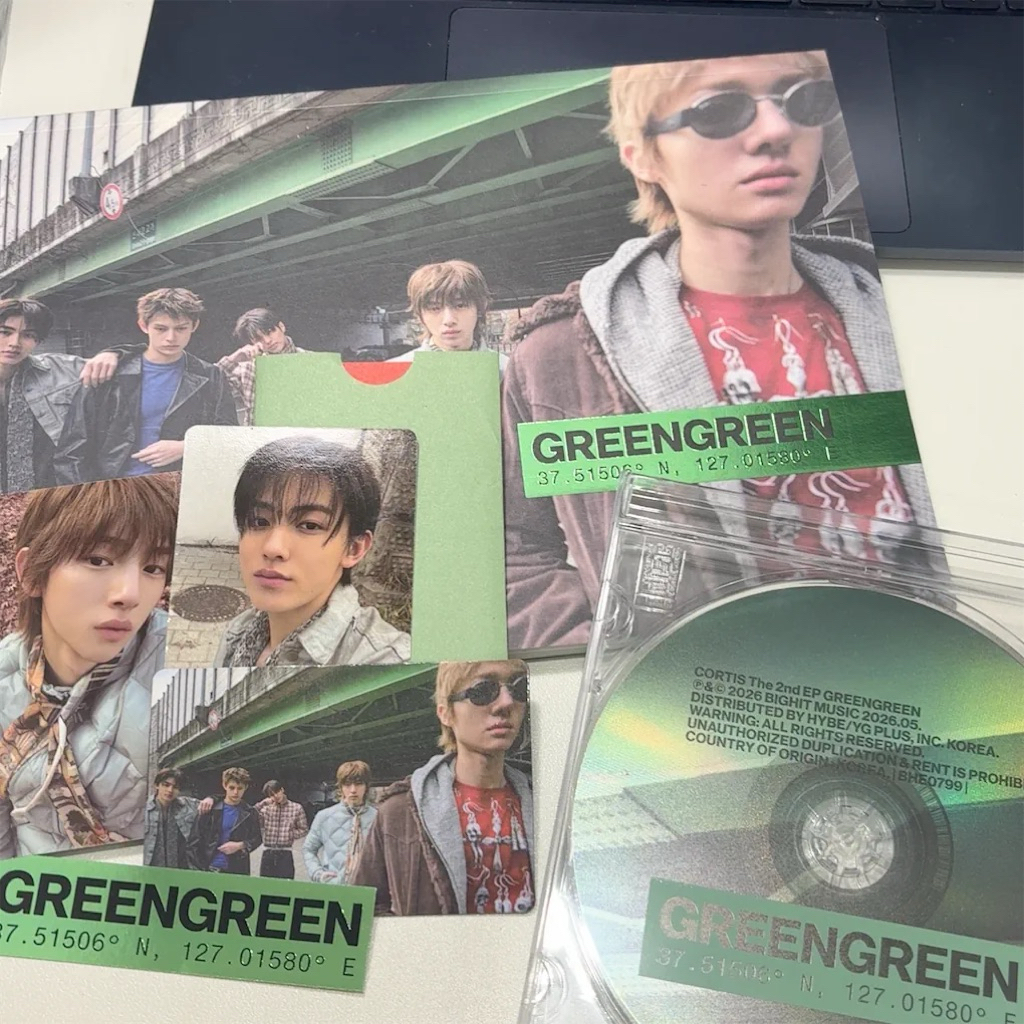 Album/ Card lẻ alb 2nd GREENGREEN (Ver Bridge/Street/Studio)