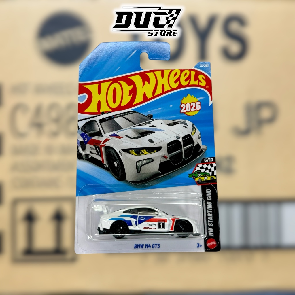 ducstore Xe mô hình JNG69 Hot Wheels BMW M4 GT3 - basic K case 2026