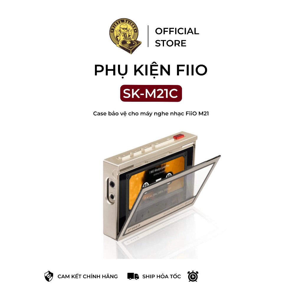 Case FiiO SK-M21C bảo vệ máy FiiO M21