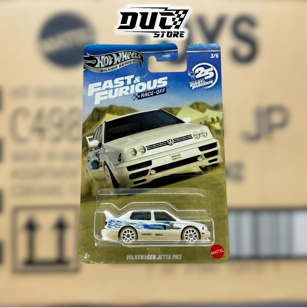 Ducstore Xe mô hình JKX17 Hot Wheels Volkswagen Jetta MK3 - Fast & Furious Race-Off Series (2026)