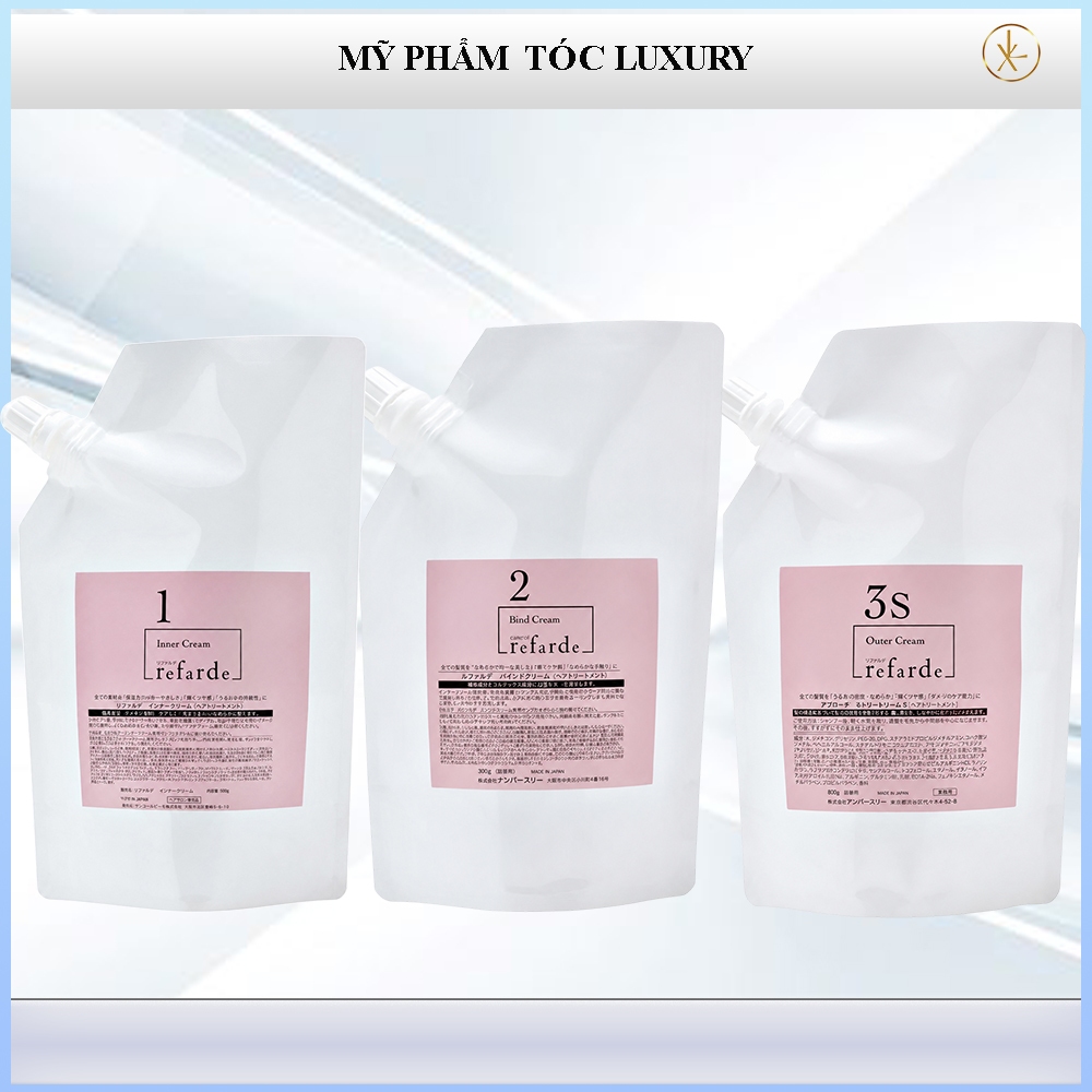 Kem hấp dưỡng phục hồi 3 bước Refarde 003 muriem 500ml