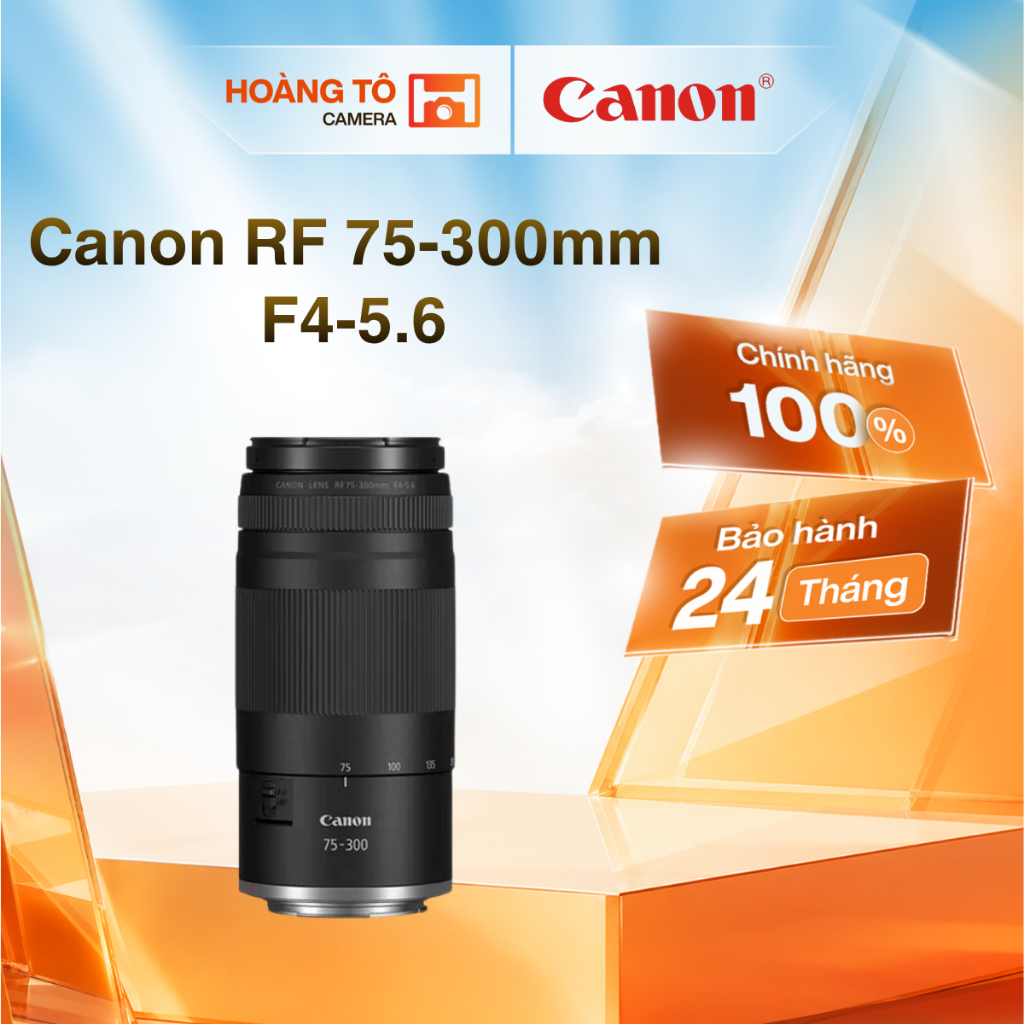 Ống kính Canon RF 75-300mm F4-5.6 | Mới chính hãng