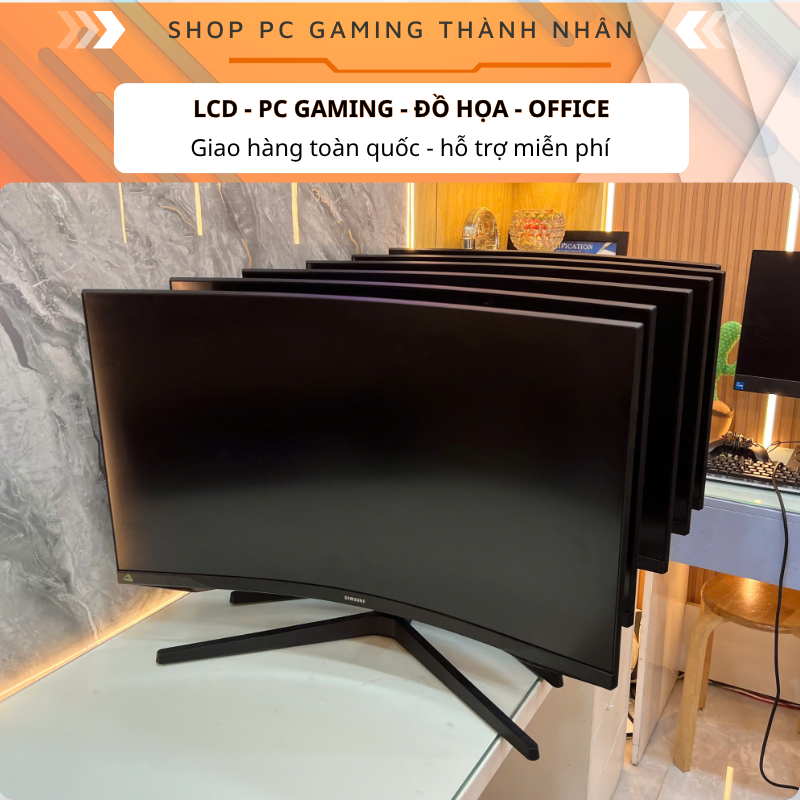 Màn Hình Gaming Samsung Odyssey G5 G55C LS32CG552EEXXV (32" - 2K - VA - 165Hz - 1ms - FreeSync - HDR