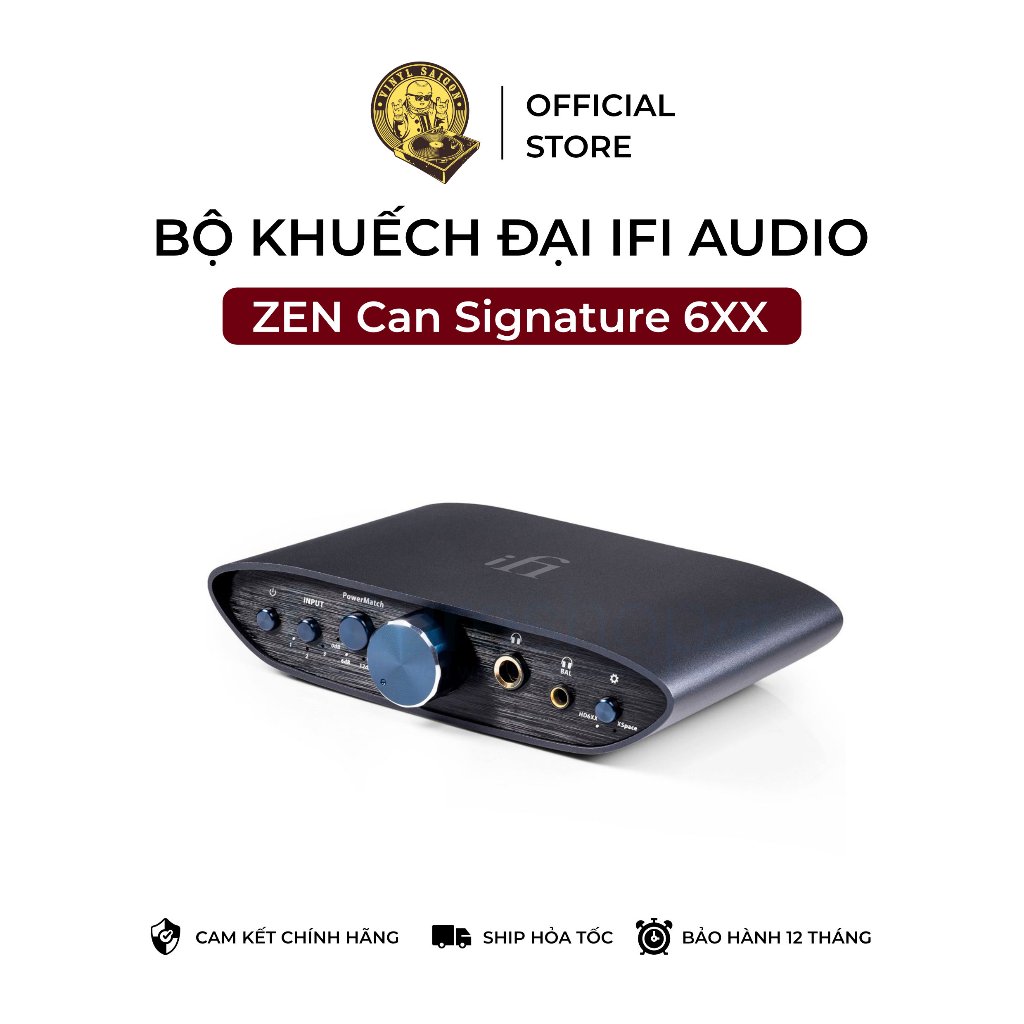 Bộ khuếch đại tai nghe iFi ZEN Can Signature 6XX - Bảo hành 12 tháng
