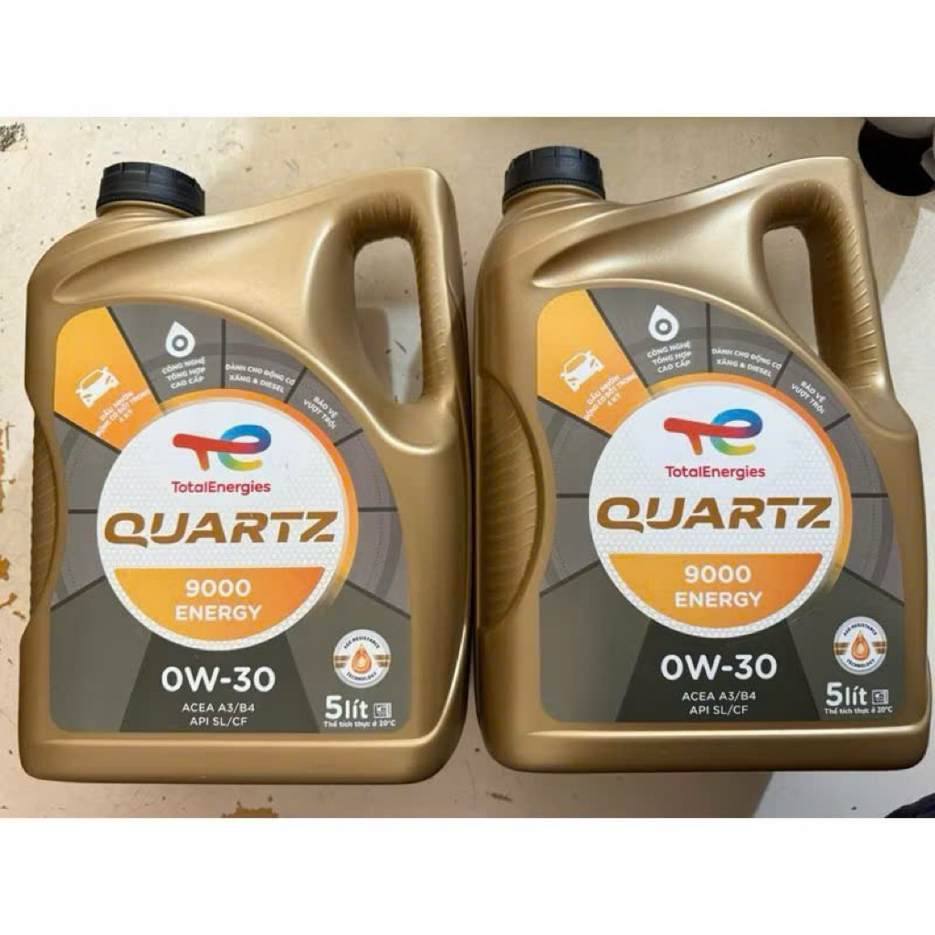 DẦU TOTAL QUARTZ 9000 0w30 2 CAN