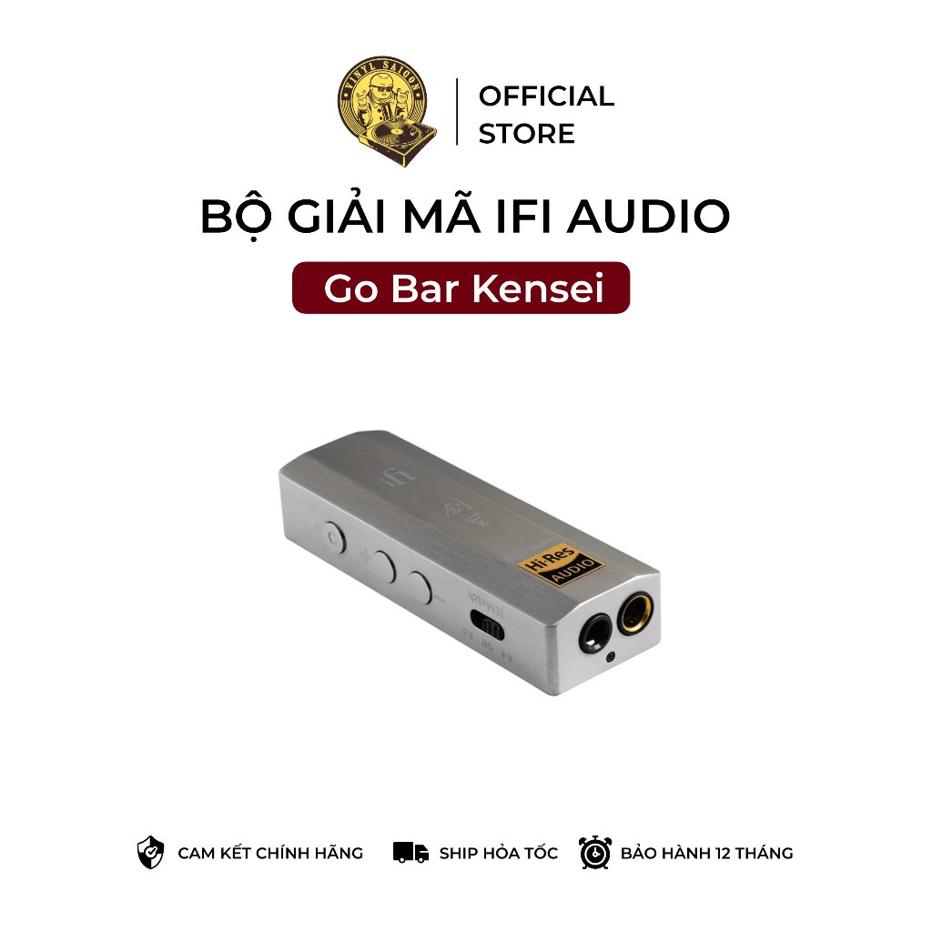 Bộ giải mã dac/amp iFi Go Bar Kensei - Bảo hành 12 tháng