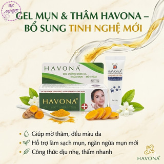 Kem ngừa mụn Havona mờ thâm dị ứng (Plus)