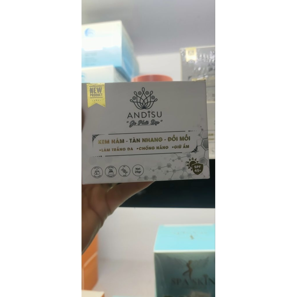 kem andisu nám tàn nhang đồi mồi 25g