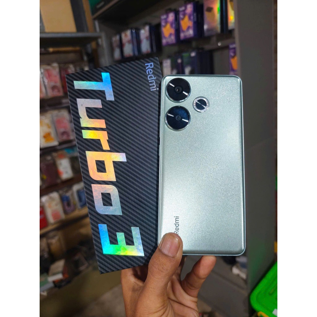 Điện thoại Xiaomi Redmi Turbo 3 qua sử dụng Snapdragon 8s Gen 3 98-99%