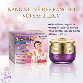 Kem dưỡng trắng da cao cấp Sayo-Lego (tím)