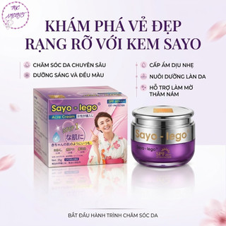 Kem dưỡng trắng da cao cấp Sayo-Lego (tím)