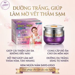 Kem dưỡng trắng da cao cấp Sayo-Lego (tím)