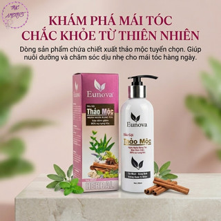 Dầu gội thảo mộc ngăn ngừa rụng tóc Eunova (new)