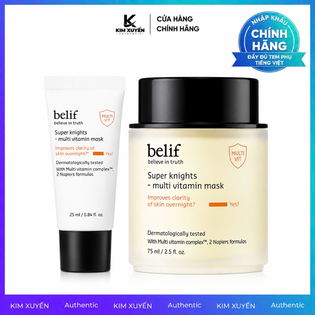 Mặt nạ ngủ Belif Multi Vitamin Mask 25ml/75ml Skincare