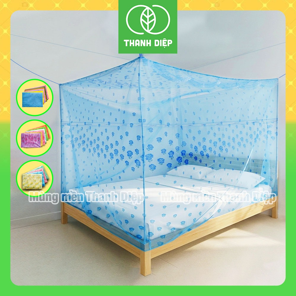 Mùng 1m2x2m, 1m6x2m, 1m8x2m cho giường đơn, giường đôi - Mùng mền Thanh Diệp