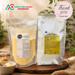 Bột Kem Trứng Vàng cô gái Brulee Gói (1Kg)