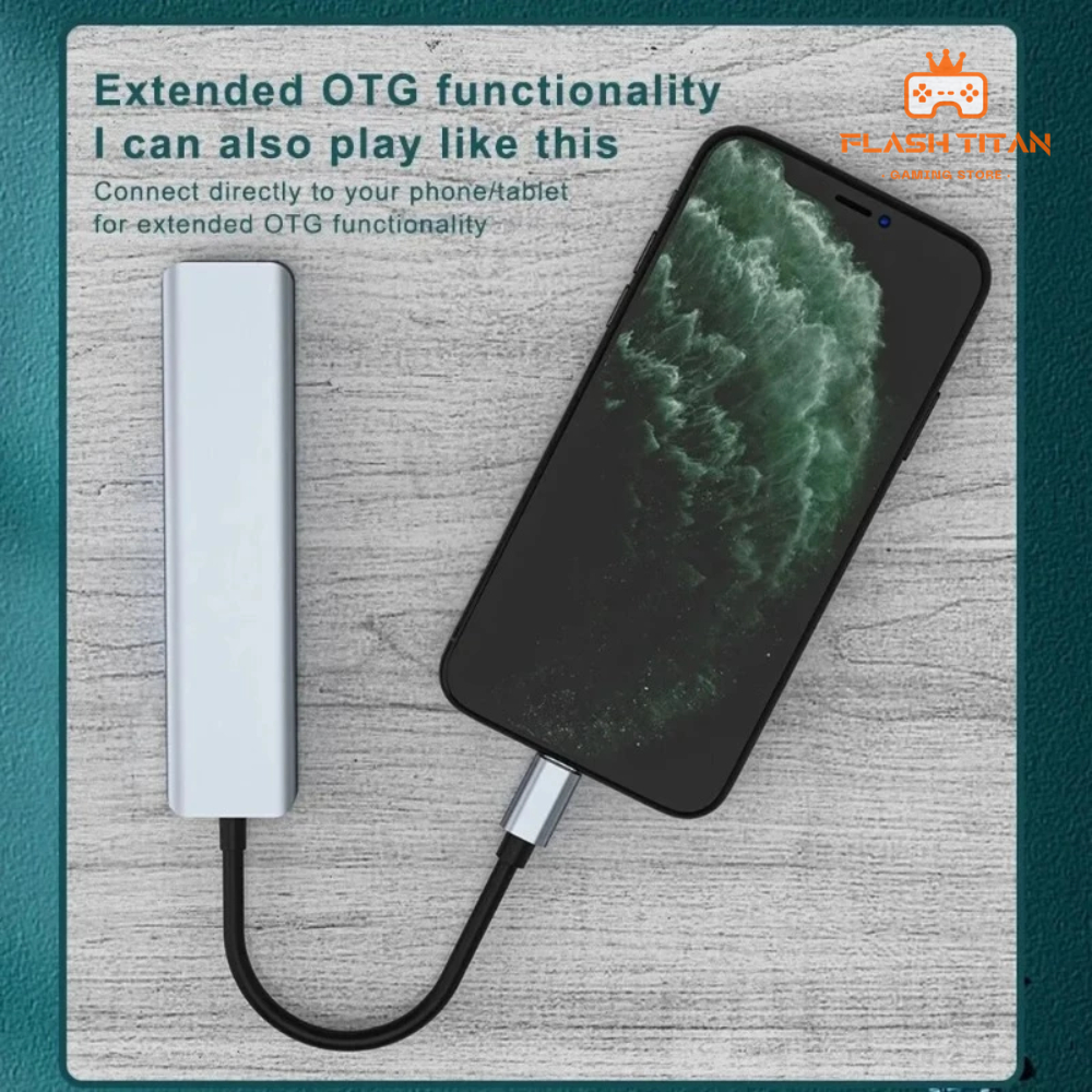HUB chia cổng USB KingFast 8 in 1 Chuyển đổi, mở rộng cổng type C sang HDMI, USB,PD,TF dùng cho macbook laptop ipad,pc | BigBuy360 - bigbuy360.vn