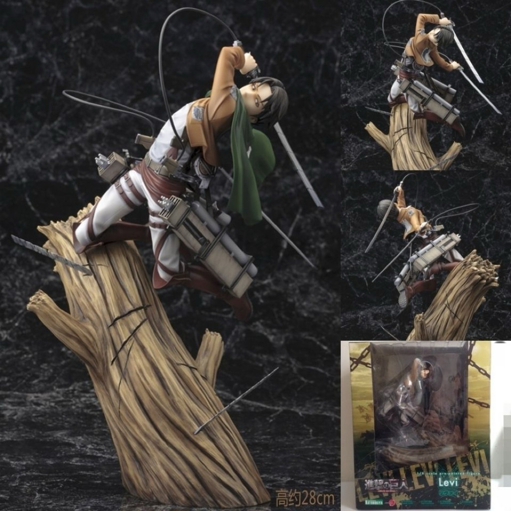 Mô Hình Levi Ackerman Đứng Gốc Cây - Attack On Titan - Bản GK Chi Tiết Sắc Nét Full Box