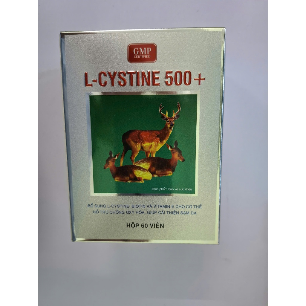 Bổ sung L-Cystine, Biotin và Vitamin E giúp dưỡng tóc, giảm rụng tóc và cải thiện sạm da/ L-CYSTINE 